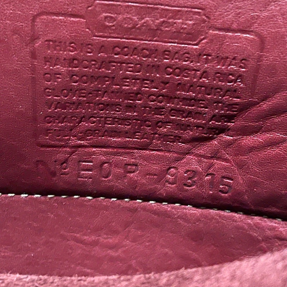 Coach Red Backpack Stylish and Versatile - Picture 5 of 6